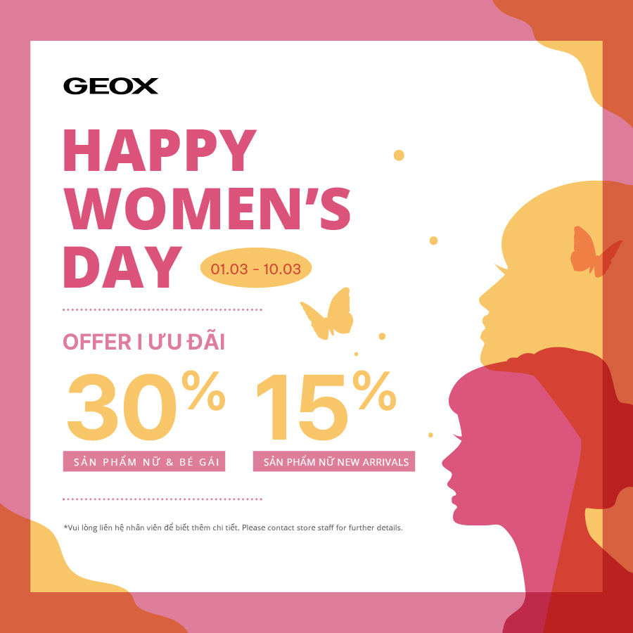 GEOX - HAPPY WOMEN'S DAY