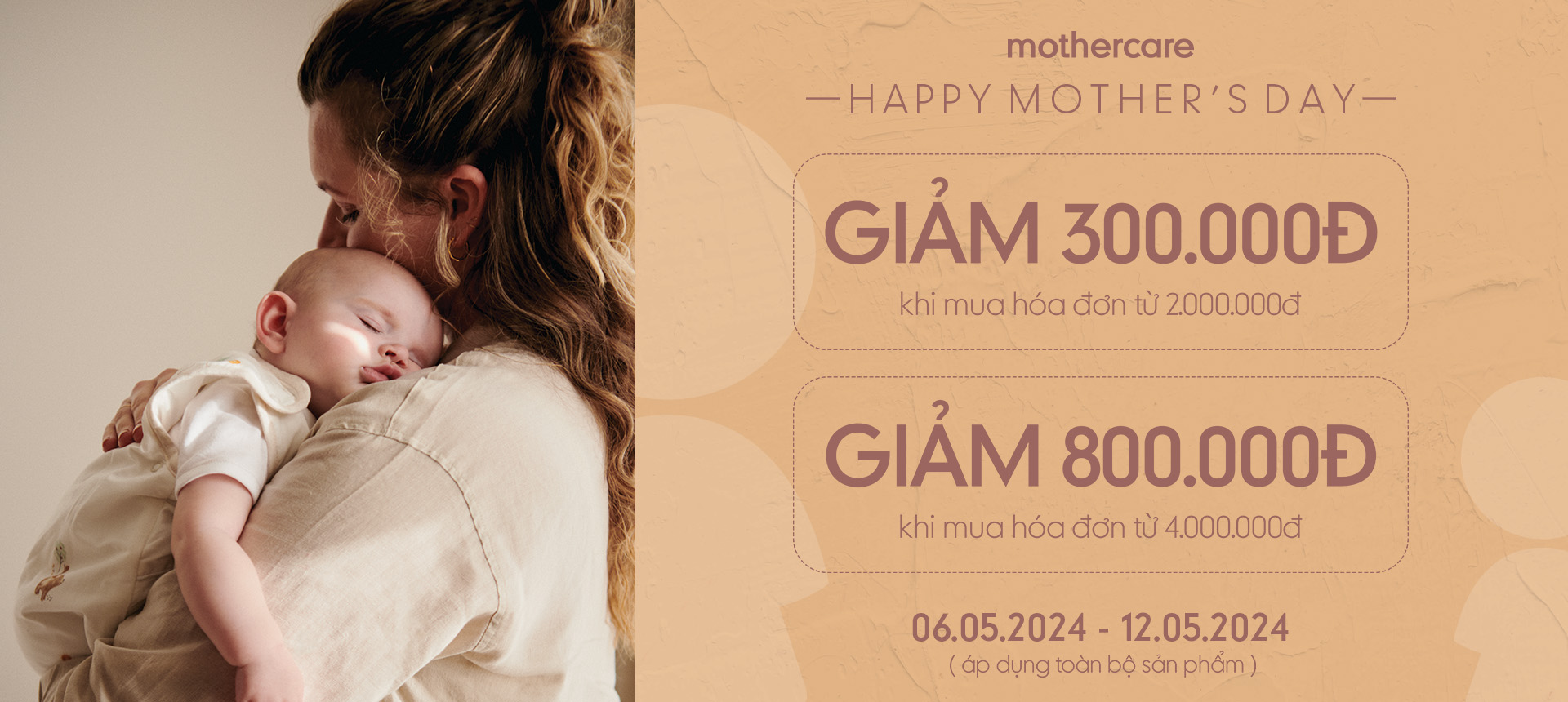 MOTHERCARE - HAPPY MOTHER'S DAY