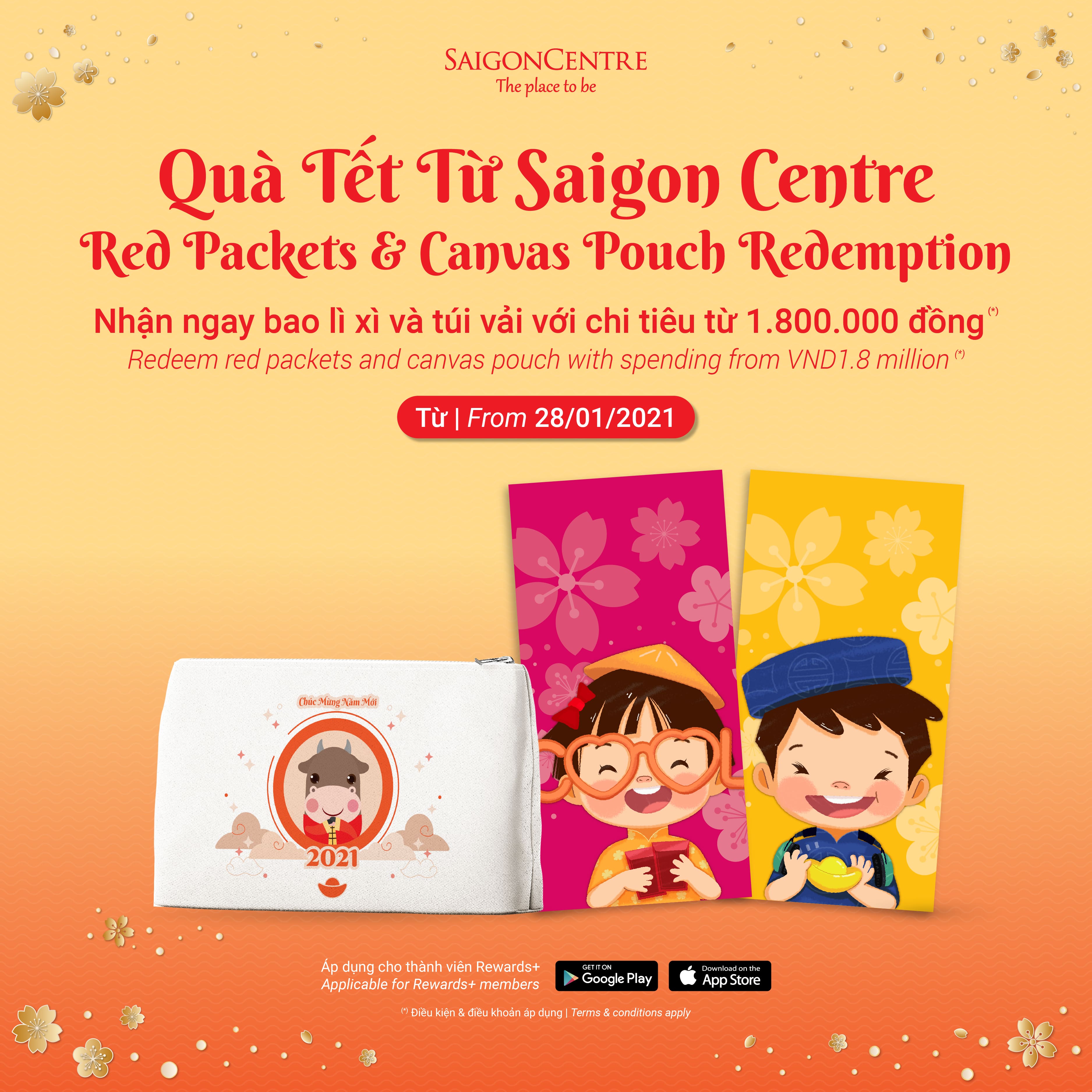REDEEM TET GIFTS WITH SPENDING FROM VND1.8M OR 18K POINTS