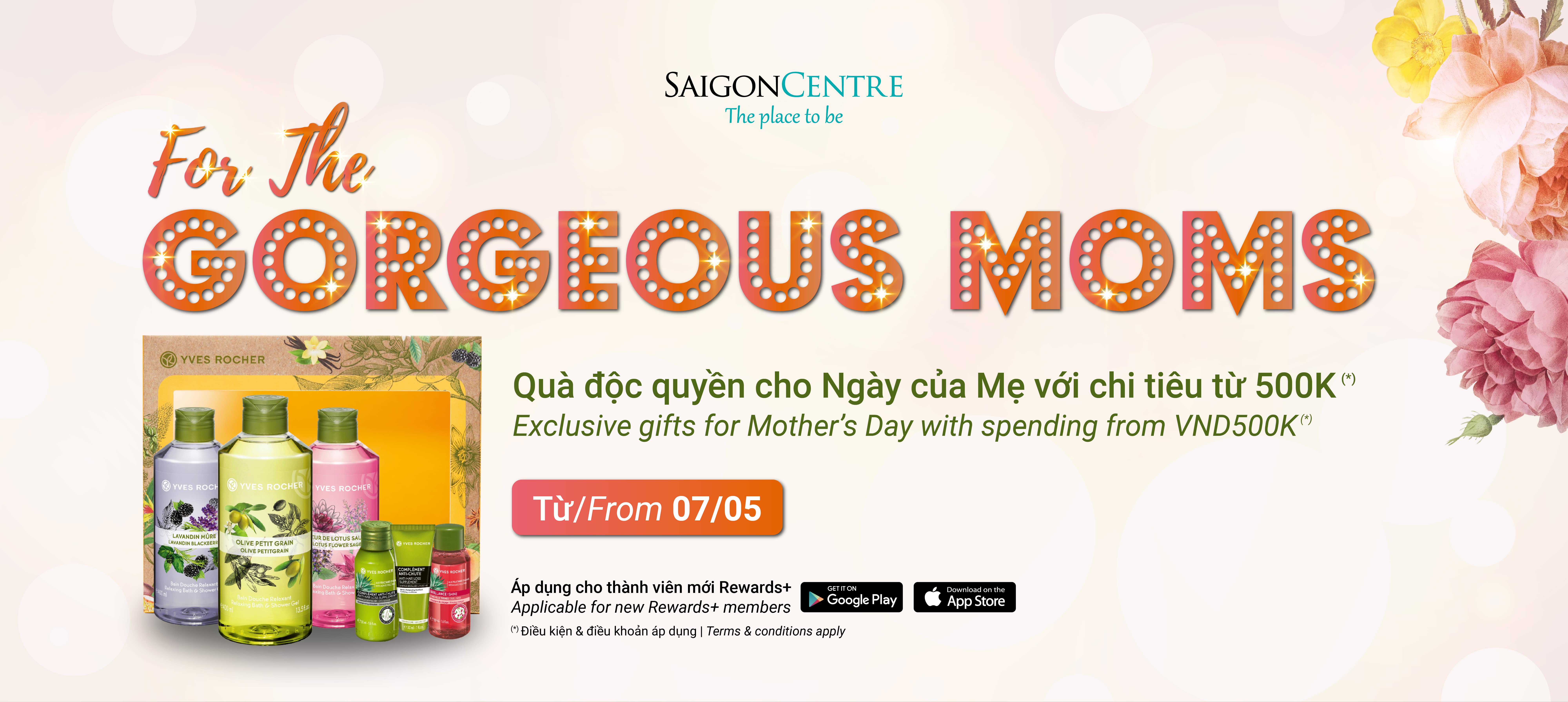 EXCLUSIVE GIFTS FOR MOTHER’S DAY