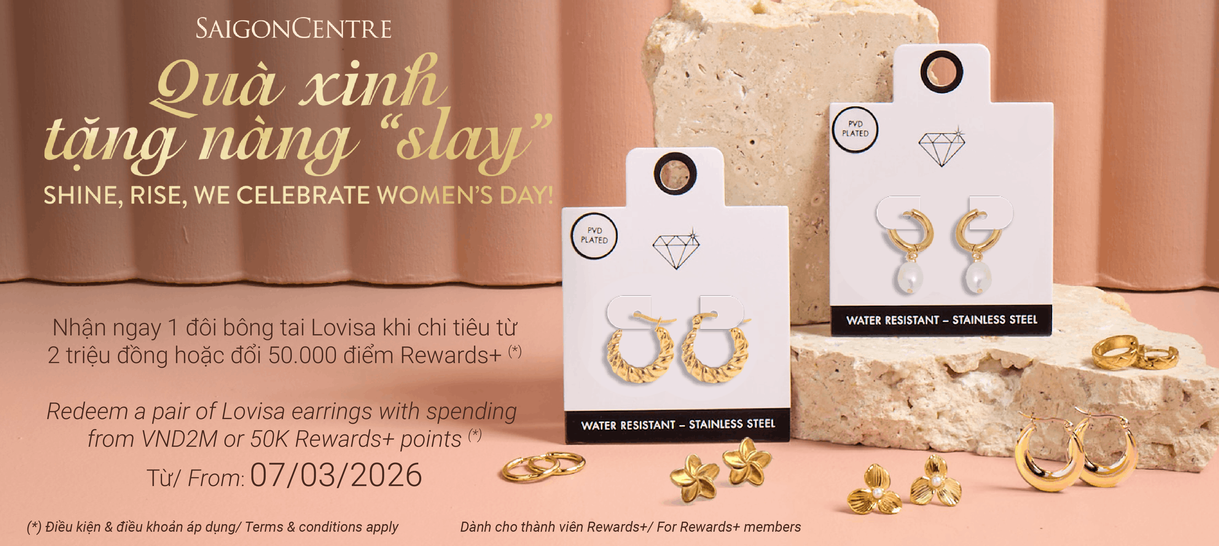 SHINE, RISE, WE CELEBRATE WOMEN'S DAY