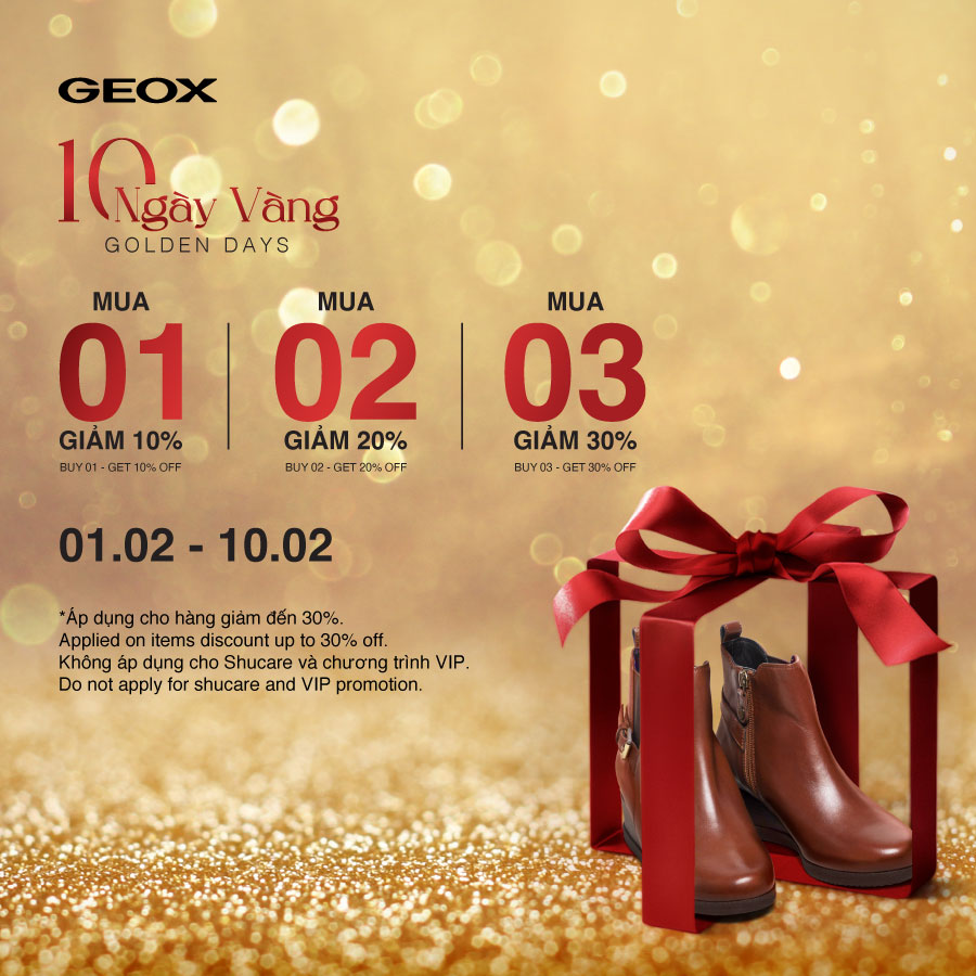 GEOX - 10 GOLDEN DAYS