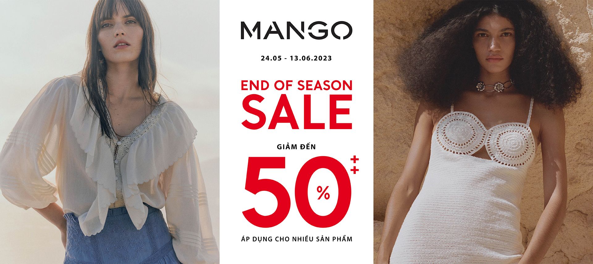 MANGO - END OF SEASON SALE - UP TO 50%++