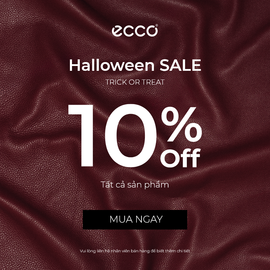 ECCO - TẬN HƯỞNG ƯU ĐÃI MÙA HALLOWEEN