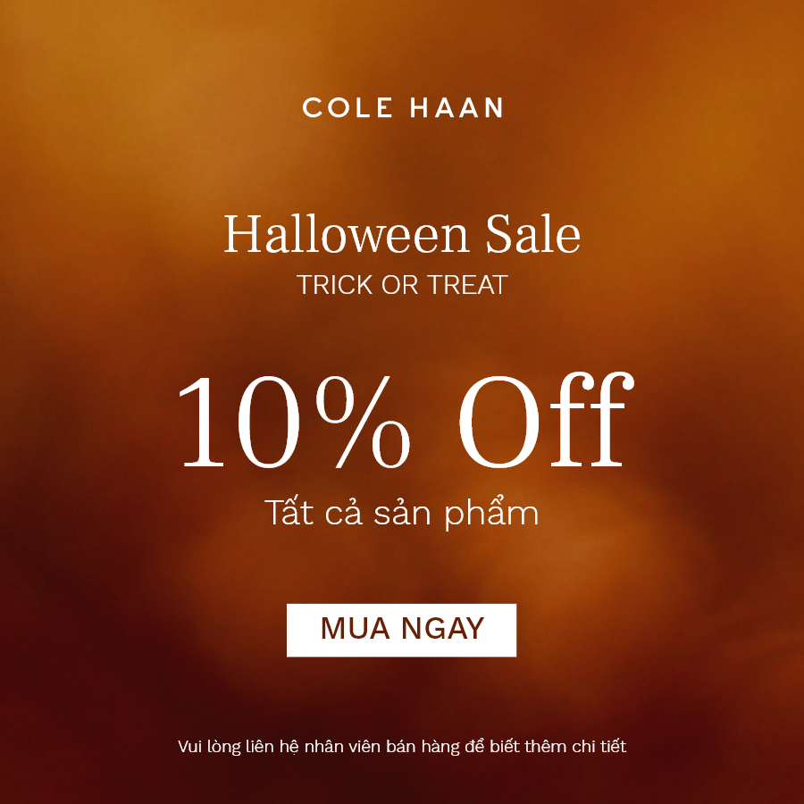 COLE HAAN - SĂN SALE THẢ GA MÙA HALLOWEEN