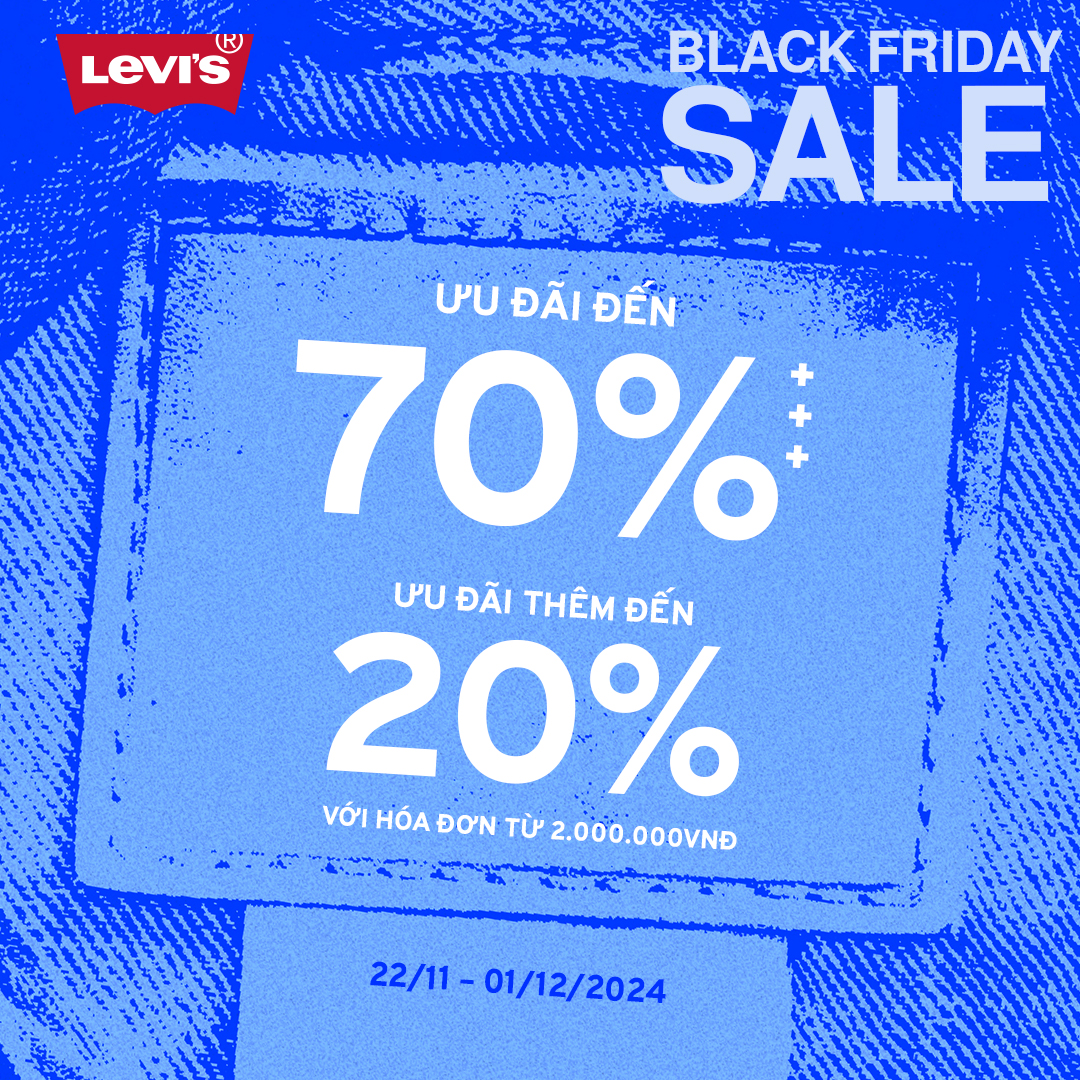 LEVI’S BLACK FRIDAY - BIGGEST SALE OF THE YEAR - UP TO 70%+++