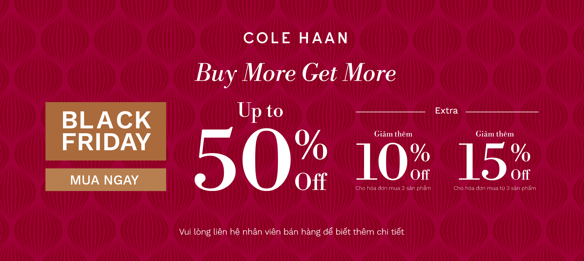 COLE HAAN BLACK FRIDAY - BUY MORE GET MORE