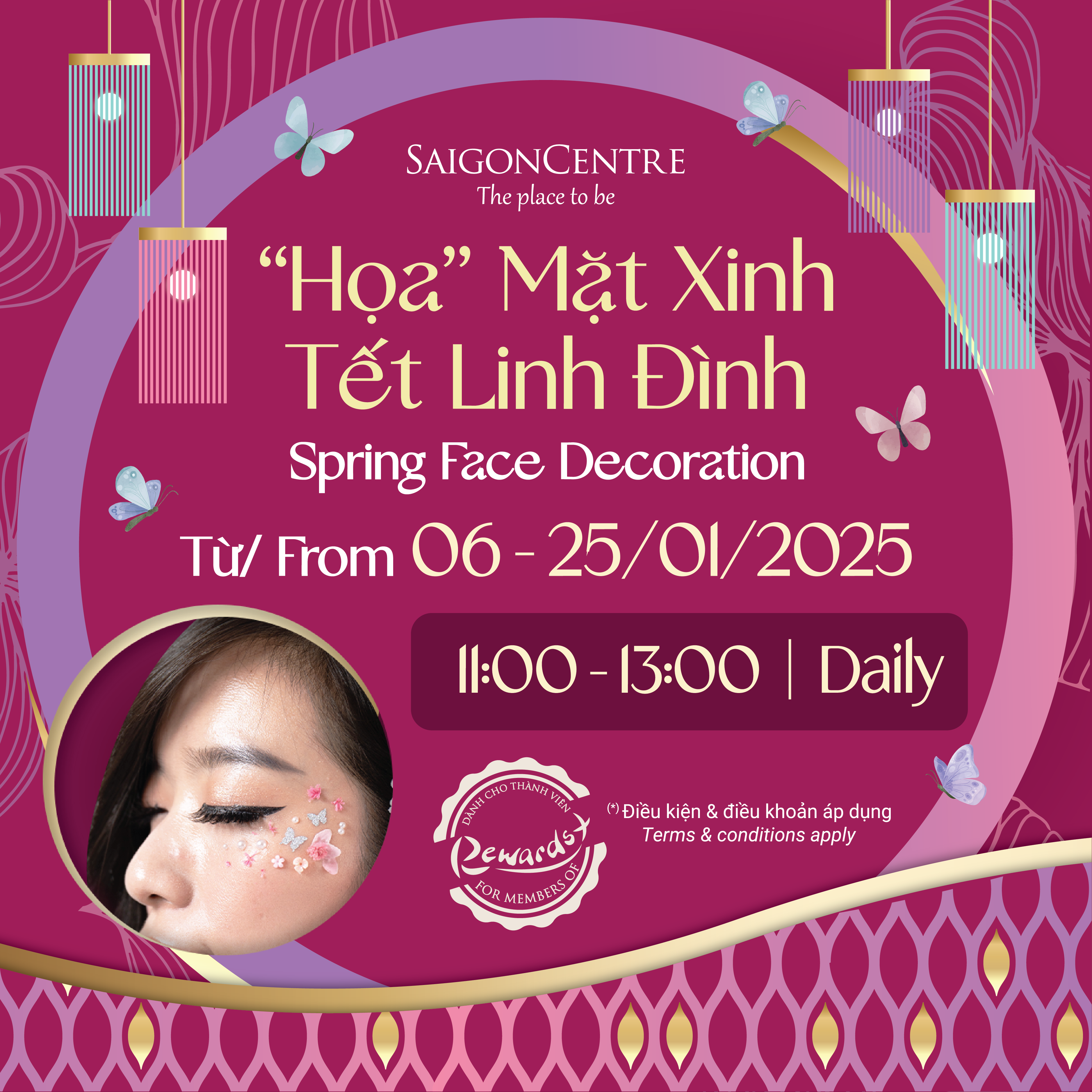 "HỌA" MẶT XINH - TẾT LINH ĐÌNH