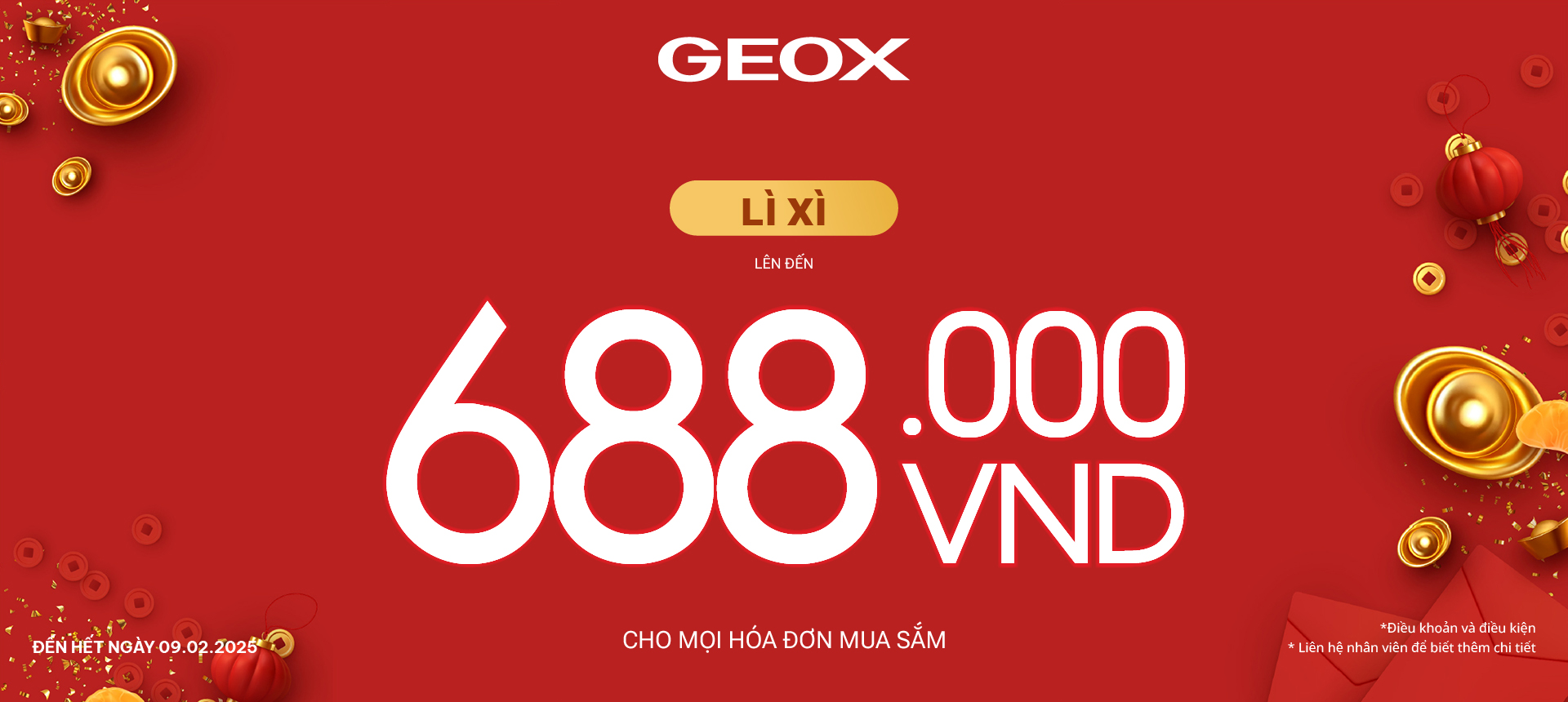 GEOX - MỪNG XUÂN ẤT TỴ - NHẬN NGAY LÌ XÌ