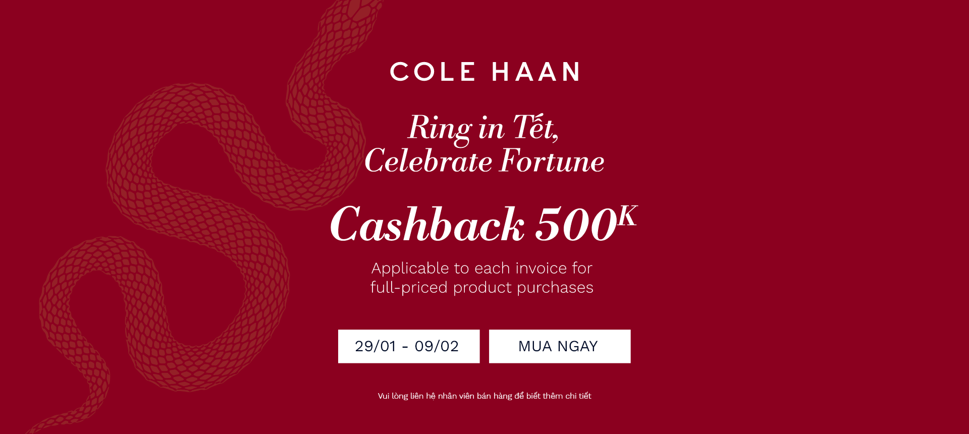 ĐÓN TẾT RẠNG NGỜI CÙNG COLE HAAN