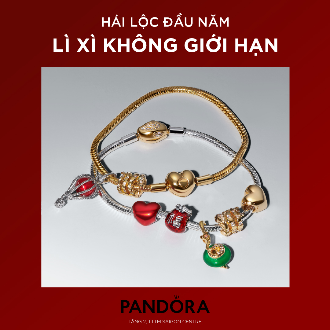 PANDORA - HÁI LỘC ĐẦU NĂM - LÌ XÌ KHÔNG GIỚI HẠN