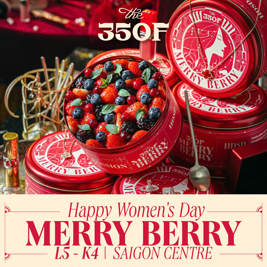 MERRY BERRY: NGỌT NGÀO DÀNH TẶNG NHỮNG NÀNG THƠ