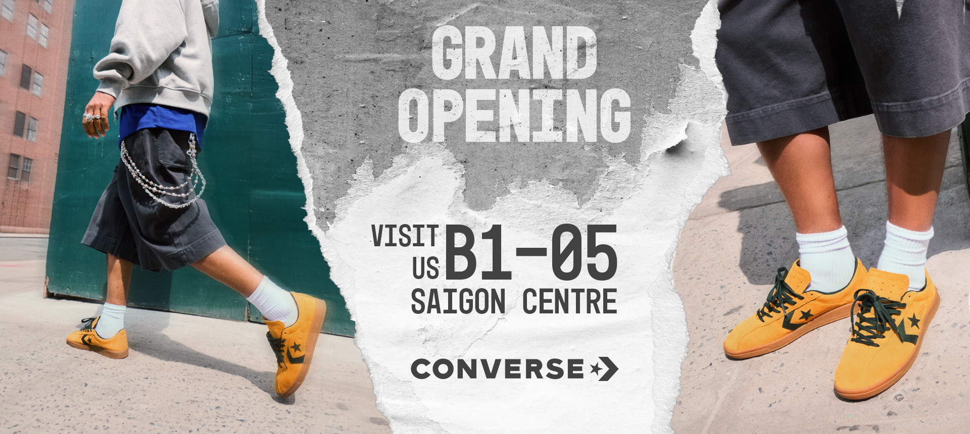 CỬA HÀNG CONVERSE MỚI CHÍNH THỨC “ĐỔ BỘ” SAIGON CENTRE