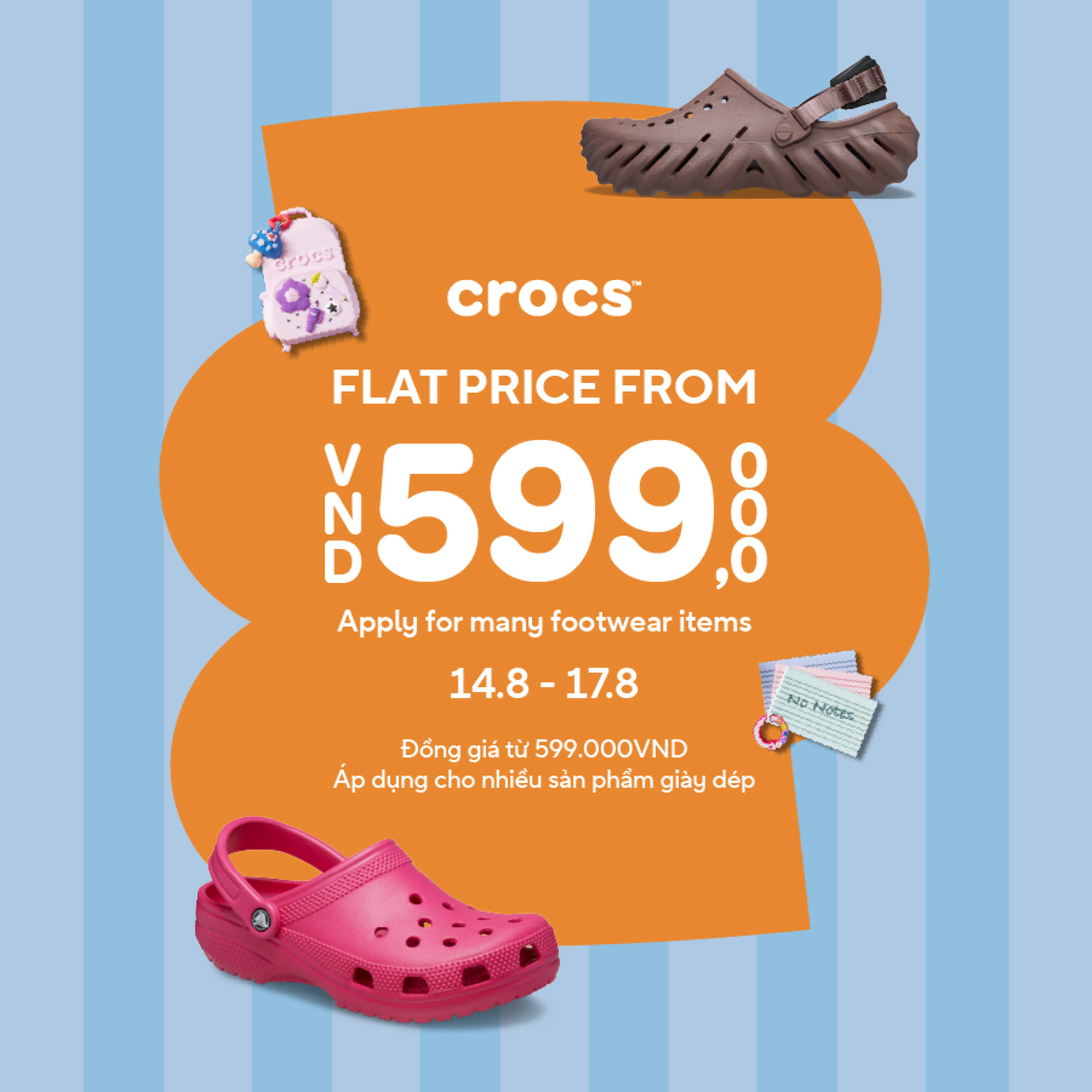 CROCS FLAT PRICE, SHOP IT RIGHT
