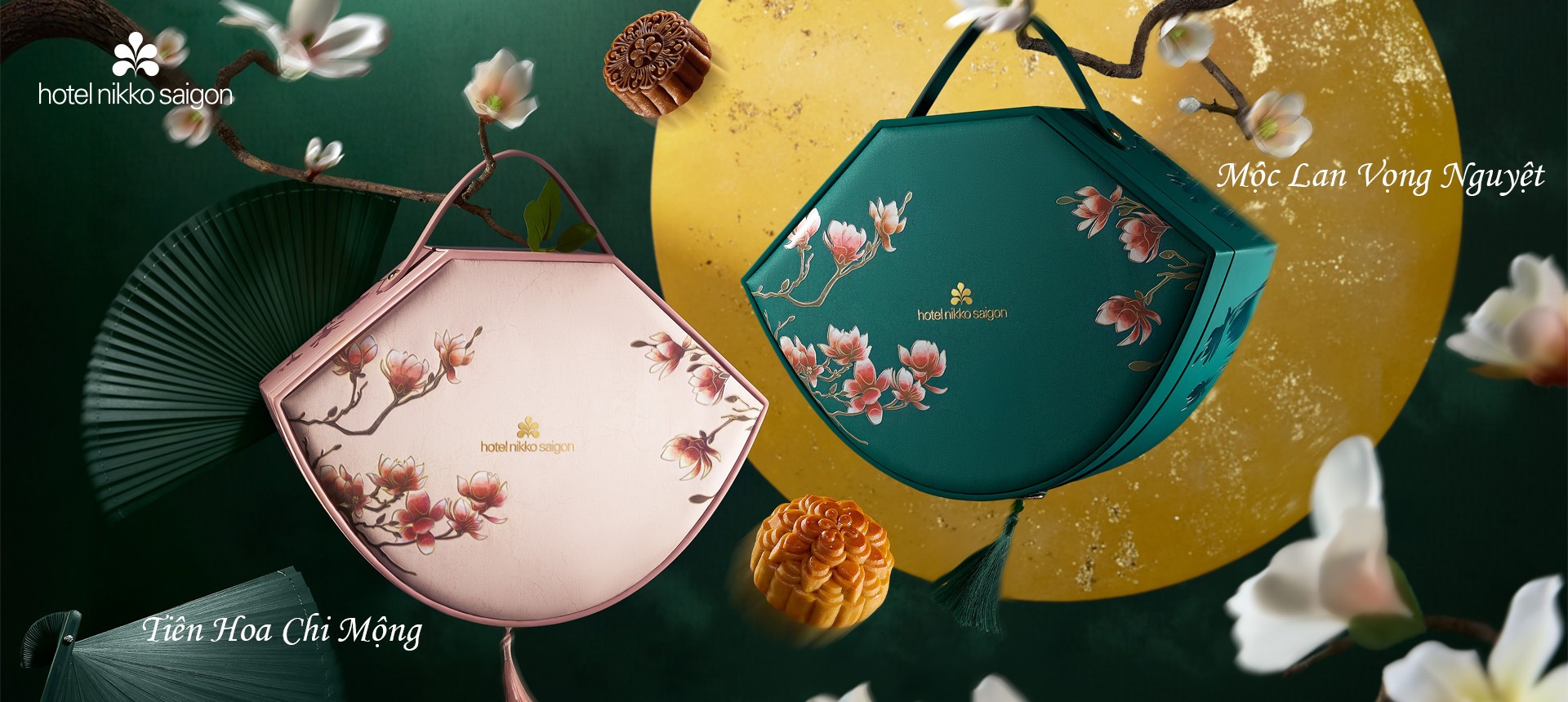 HOTEL NIKKO SAIGON - MOONCAKE COLLECTION - MAGNOLIA MOON SERENADE