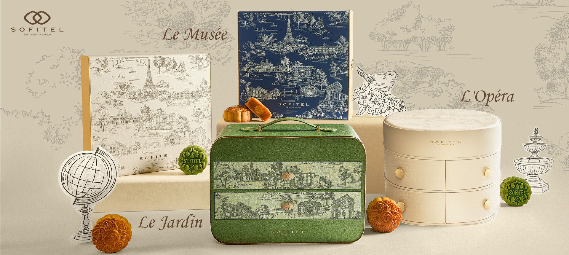 SOFITEL SAIGON PLAZA - RENDEZVOUS - 2025 MOONCAKE COLLECTION