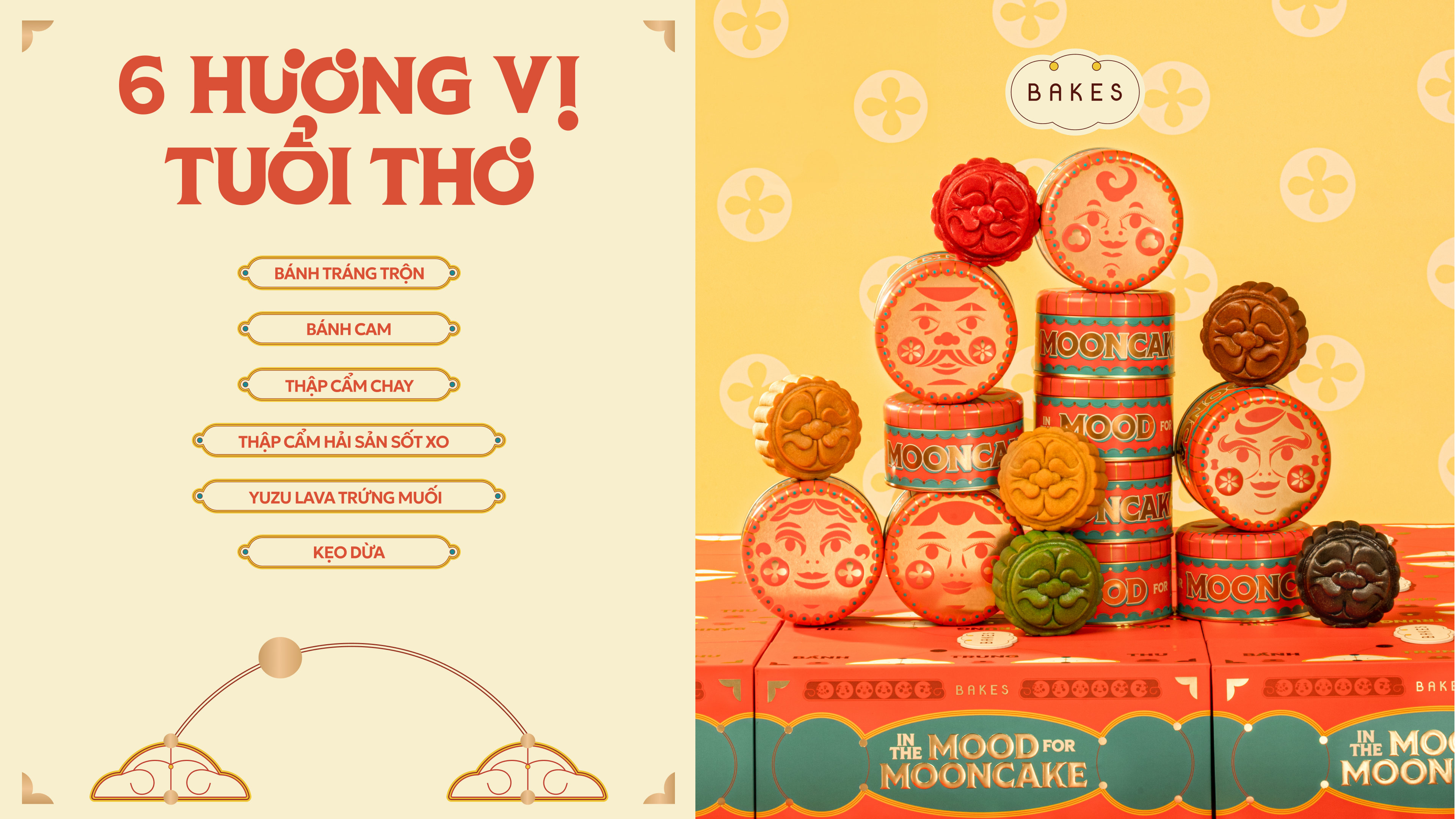 BAKES MOONCAKE 2025: TUNG TĂNG CHƠI TRĂNG - CÓ MẶT TẠI SAIGON CENTRE