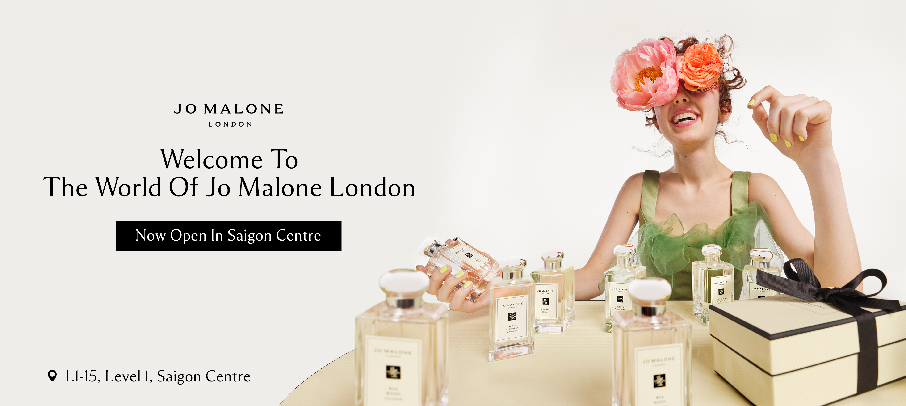 JO MALONE LONDON OFFICIALLY OPENS FROM 16/10/2025 AT SAIGON CENTRE