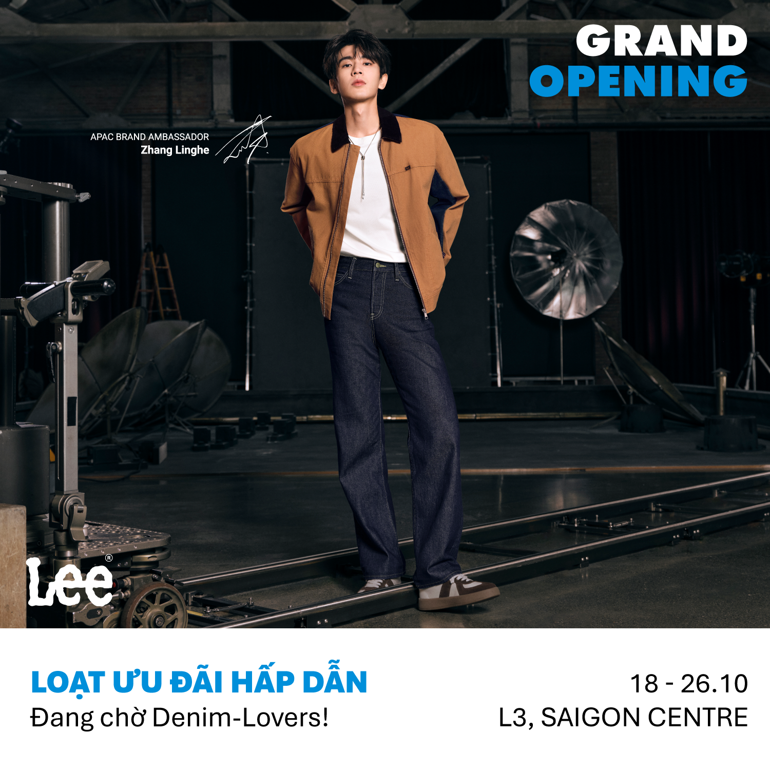 GRAND OPENING: LEE JEANS SAIGON CENTRE