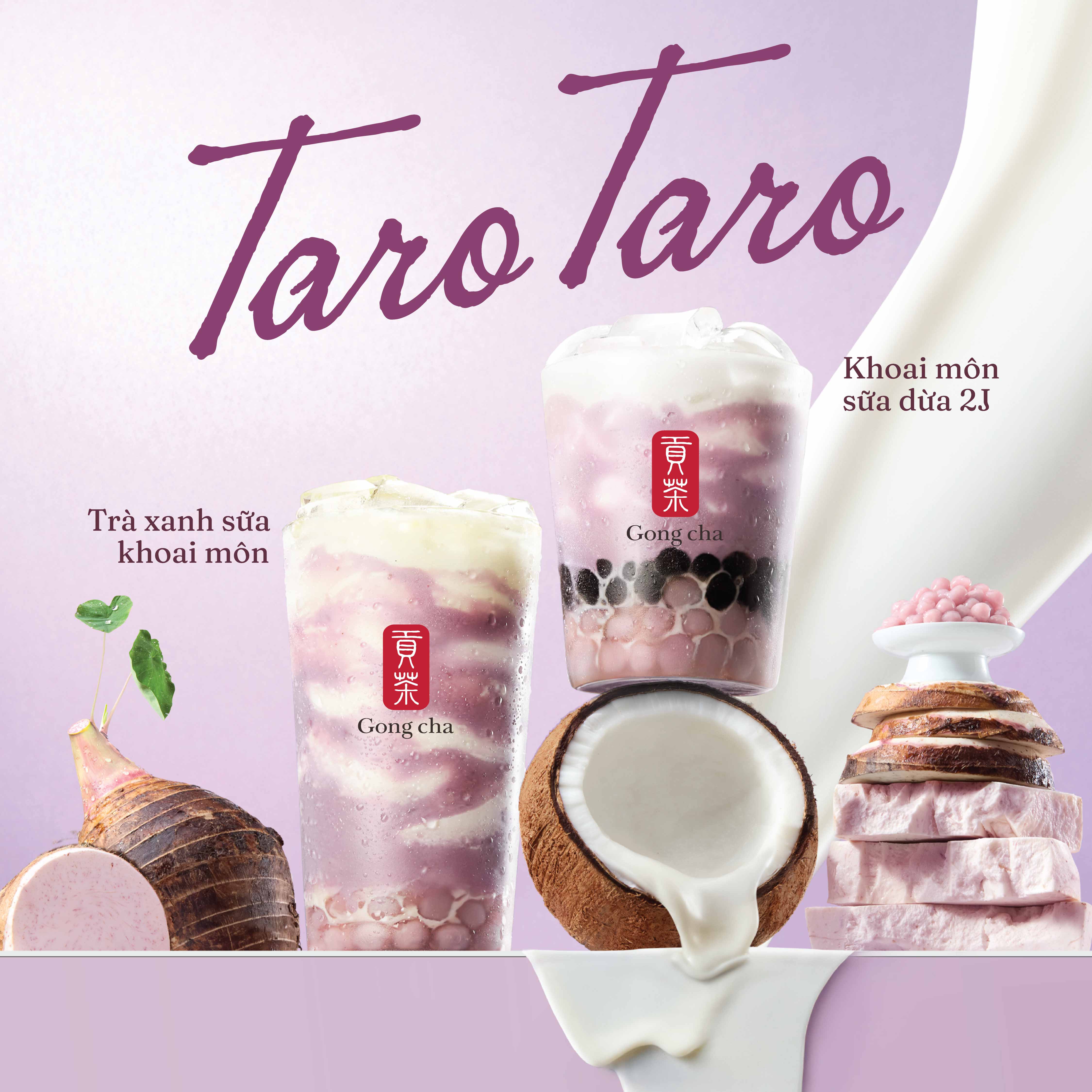 GONG CHA - TARO TARO SERIES