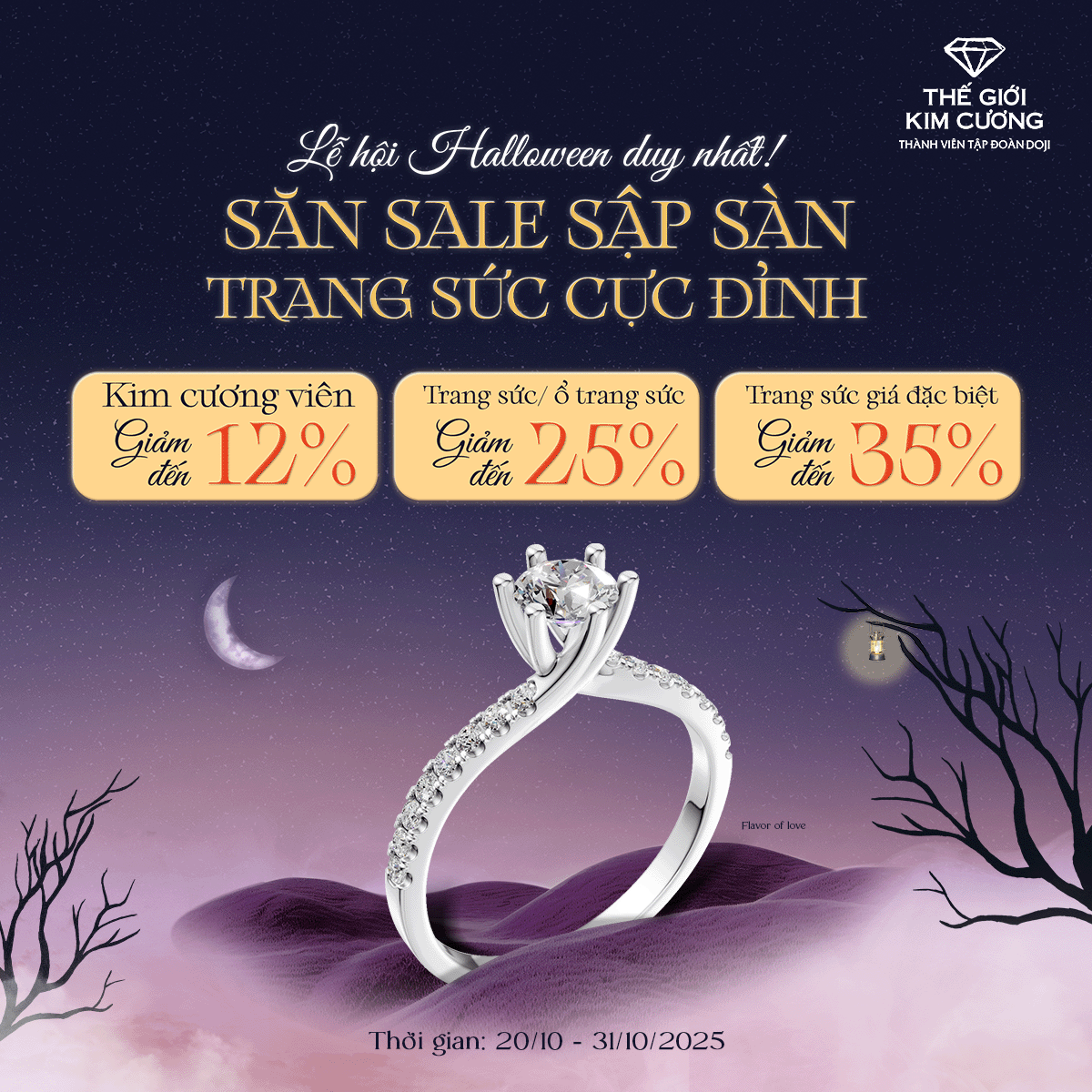 LỄ HỘI HALLOWEEN DUY NHẤT - SĂN SALE SẬP SÀN - TRANG SỨC CỰC ĐỈNH