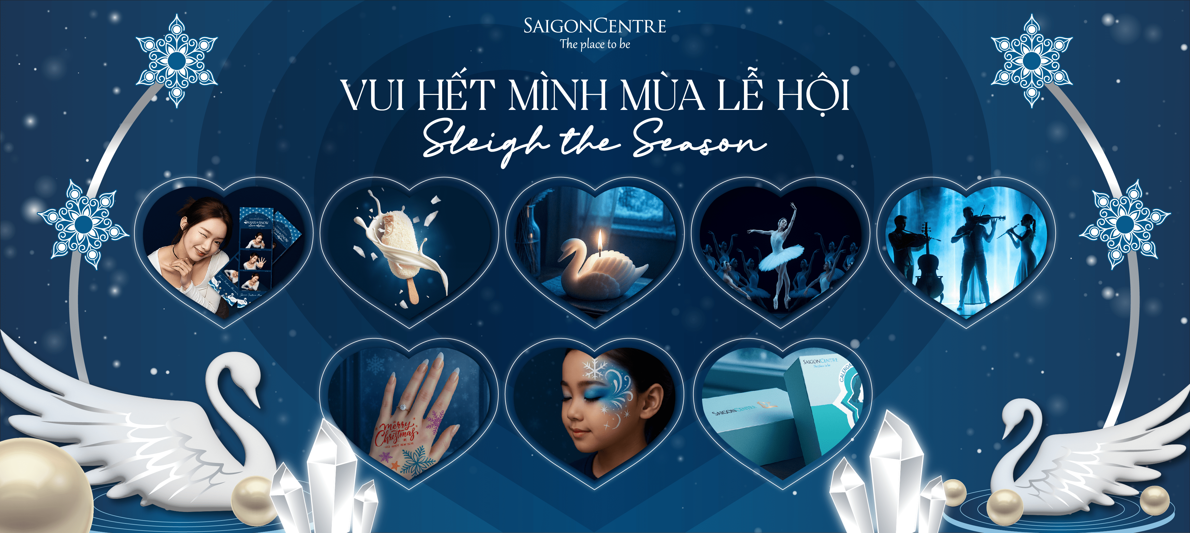 VUI HẾT MÌNH MÙA LỄ HỘI TẠI SAIGON CENTRE