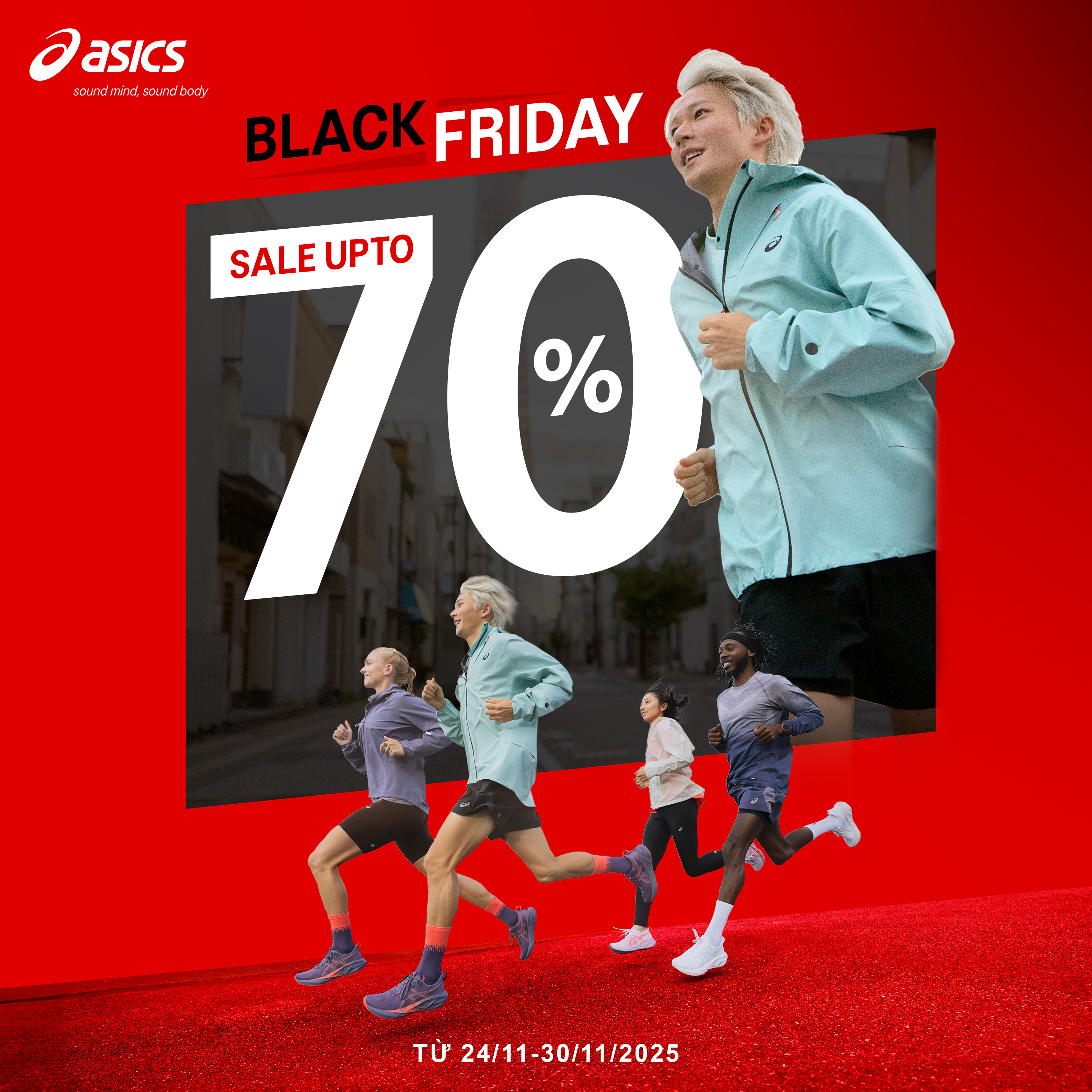 ASICS - BLACK FRIDAY - TĂNG TỐC SĂN DEAL