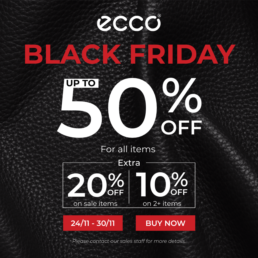 ECCO BLACK FRIDAY - ƯU ĐÃI LỚN NHẤT NĂM