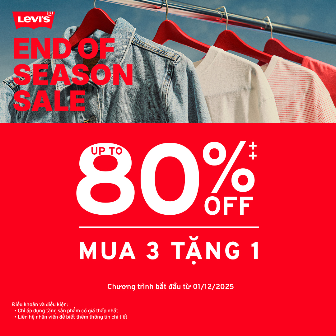 BIGGEST LEVI'S END OF SEASON SALE ALERT - UP TO 80%