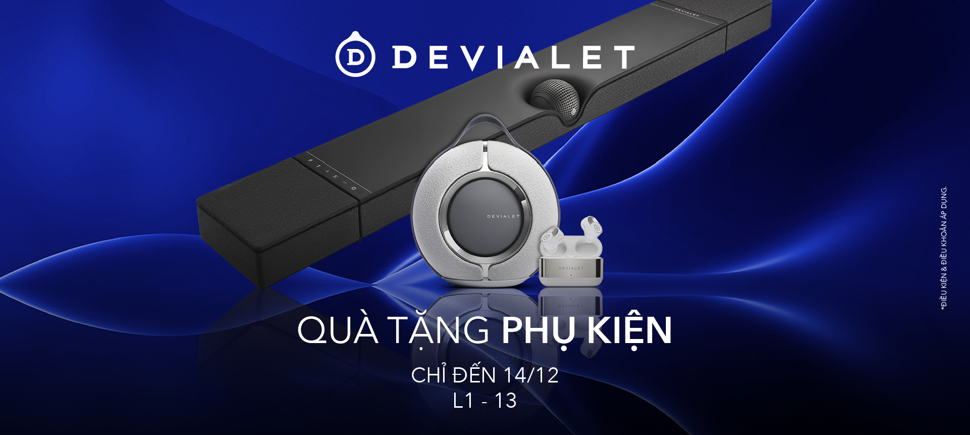 DEVIALET - QUÀ TẶNG PHỤ KIỆN