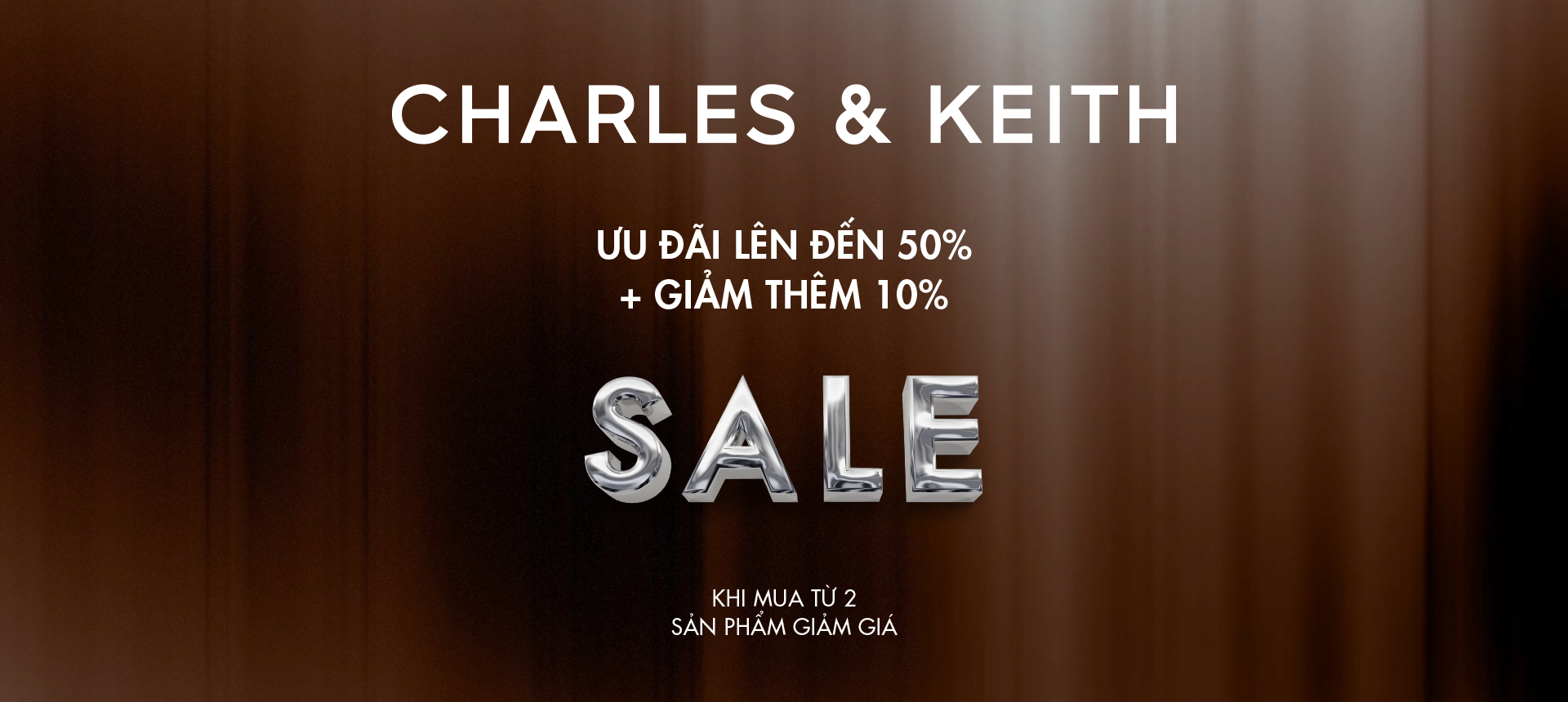 CHARLES & KEITH - WINTER END OF SEASON SALE