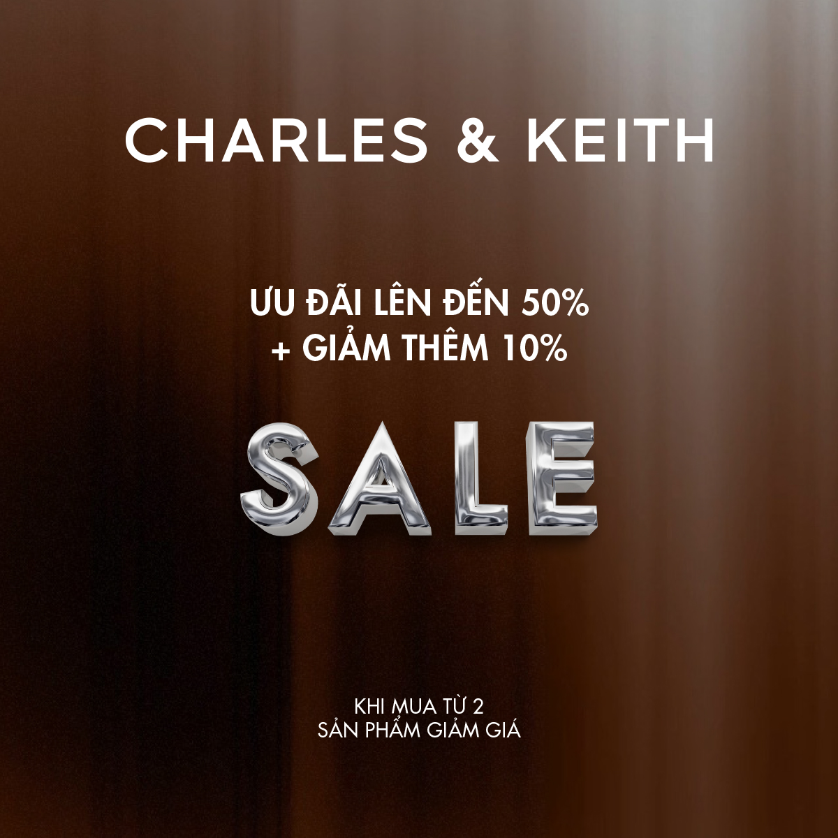 CHARLES & KEITH - WINTER END OF SEASON SALE