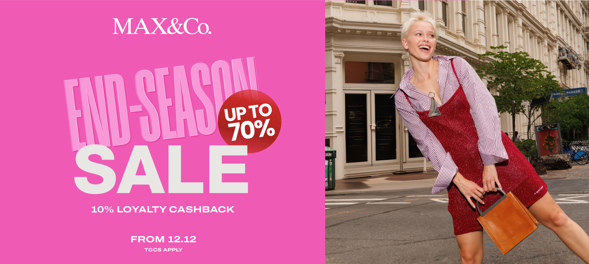 MAX&Co. - END OF SEASON SALE UP TO 70%