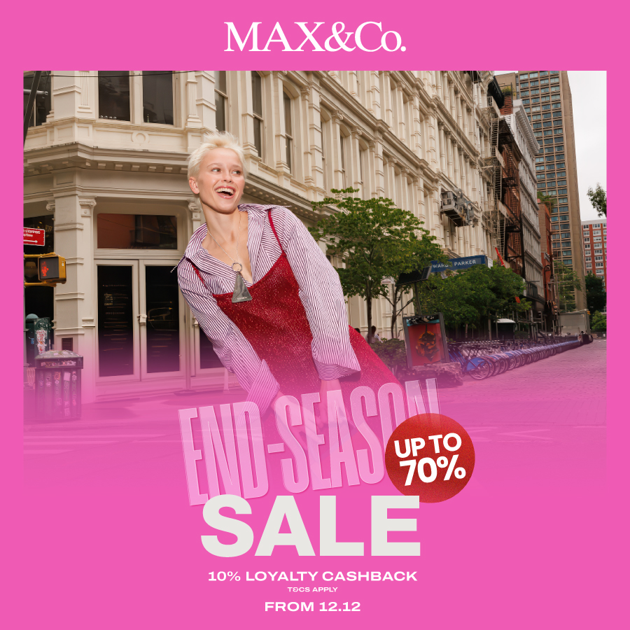 MAX&Co. - END OF SEASON SALE UP TO 70%