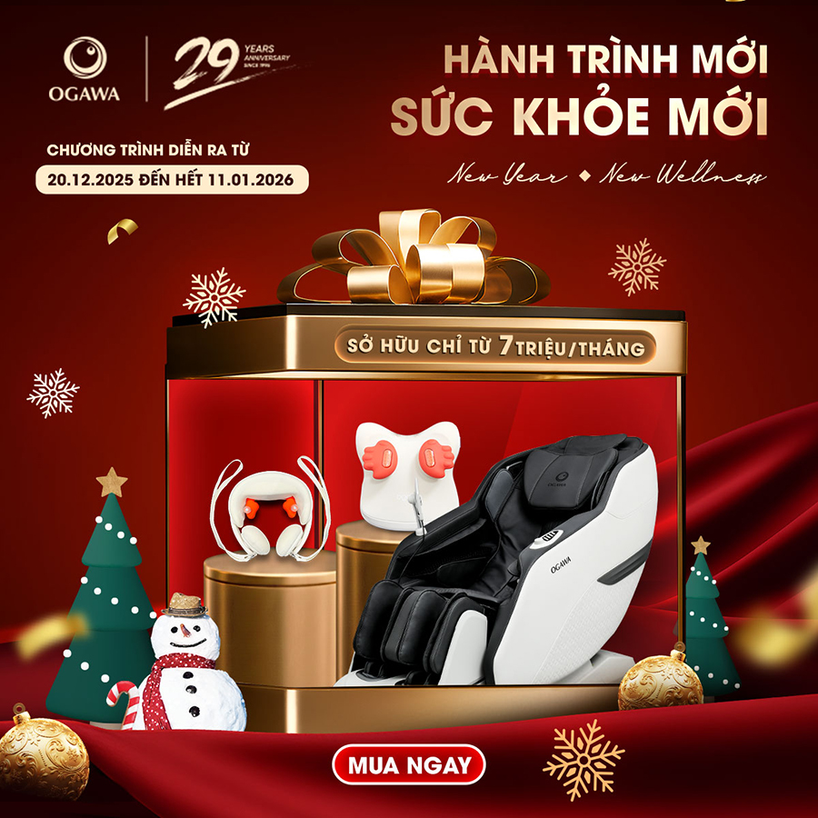 OGAWA TRANG HOÀNG SỨC KHỎE – ĐÓN HÀNH TRÌNH MỚI