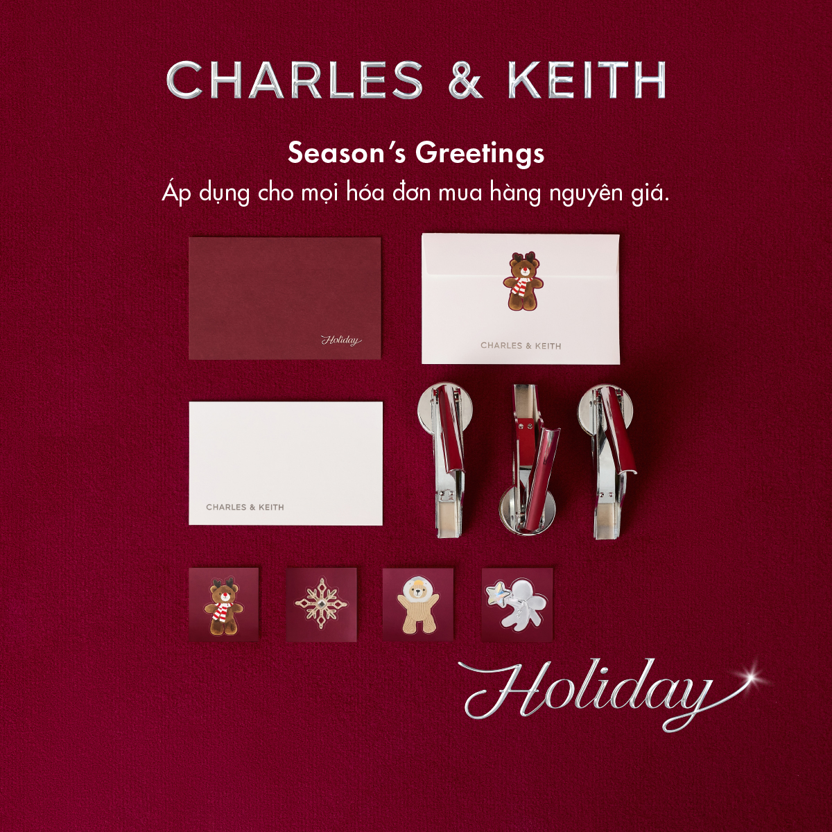 CHARLES & kEITH - SEASON'S GREETINGS