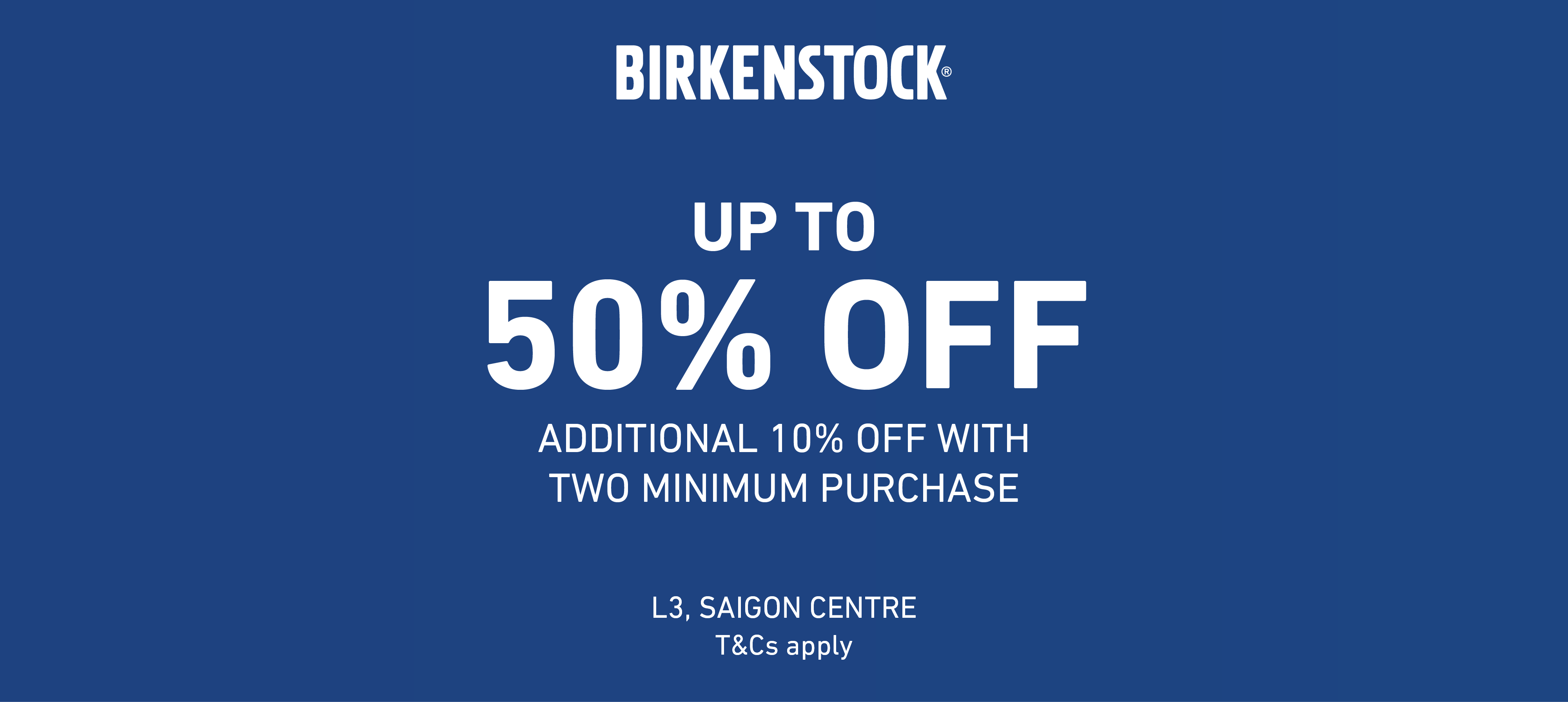BIRKENSTOCK - UP TO 50% OFF