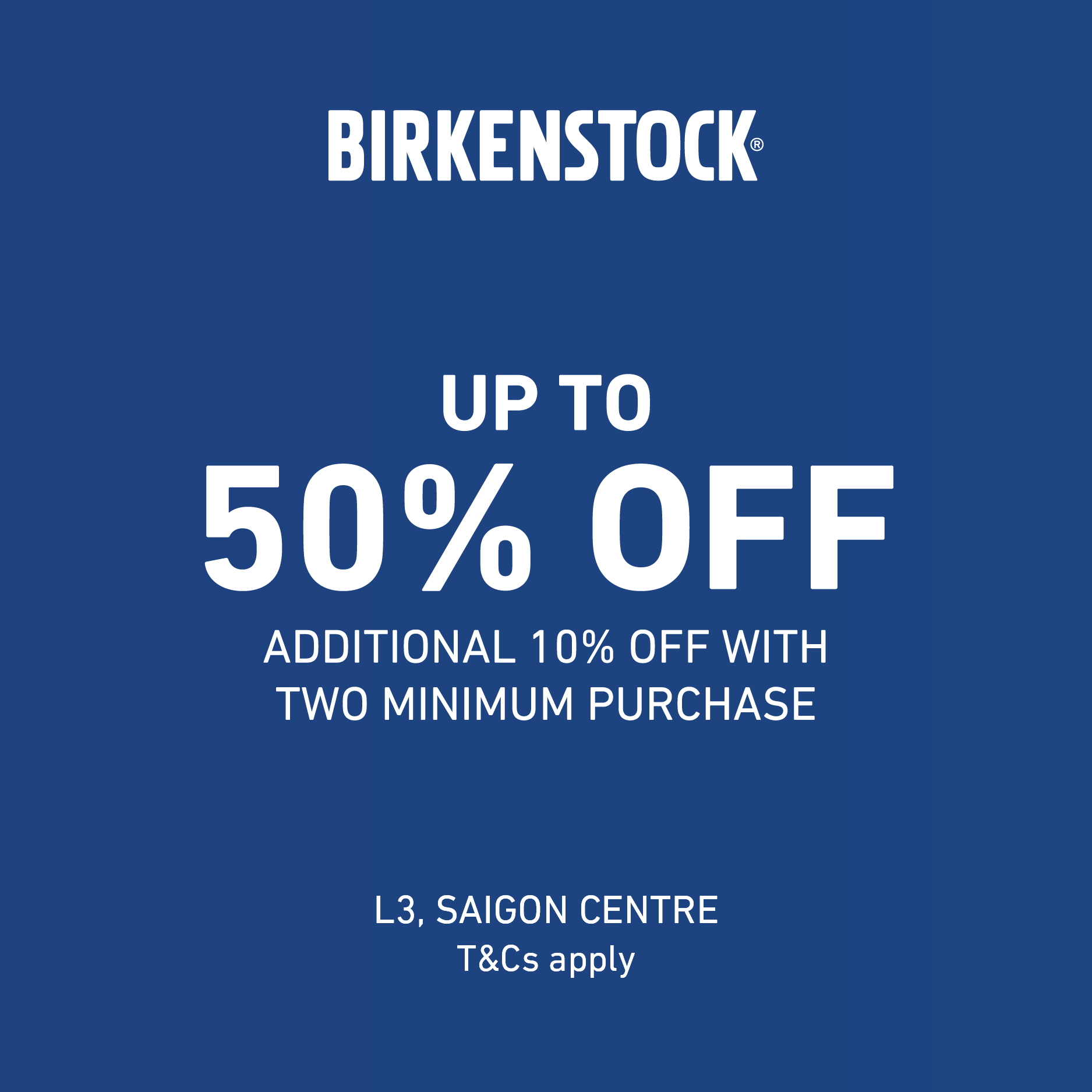 BIRKENSTOCK - UP TO 50% OFF