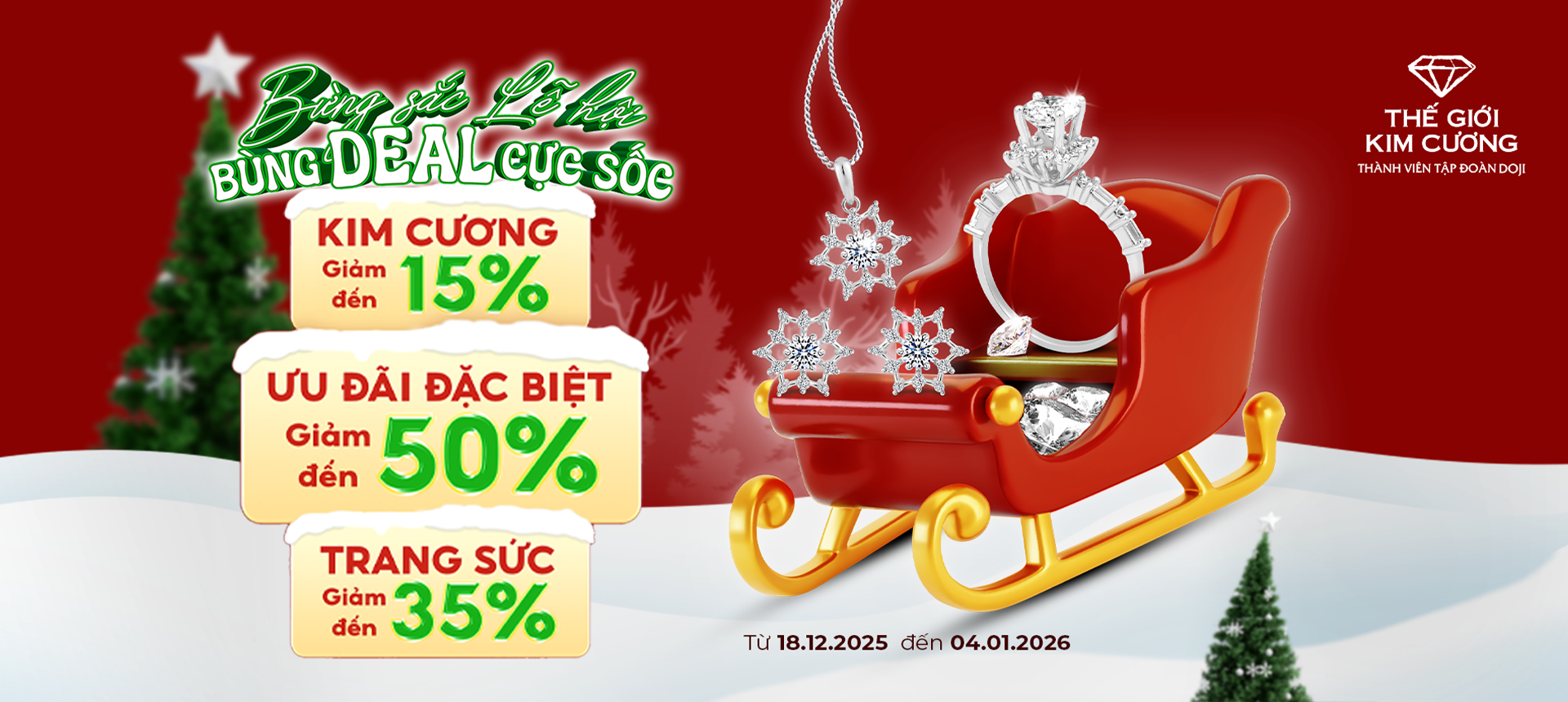 DIAMOND WORLD - FESTIVE SPARKLE – UNMISSABLE DEALS