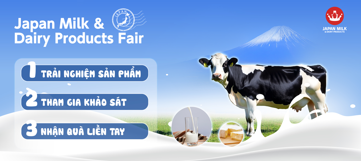 DISCOVER THE IRRESISTIBLE TASTE OF JAPANESE MILK AT JAPAN MILK & DAIRY PRODUCTS FAIR