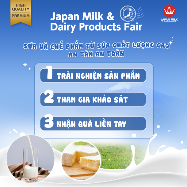 KHÁM PHÁ HƯƠNG VỊ SỮA NHẬT KHÔNG THỂ BỎ LỠ TẠI JAPAN MILK & DAIRY PRODUCTS FAIR