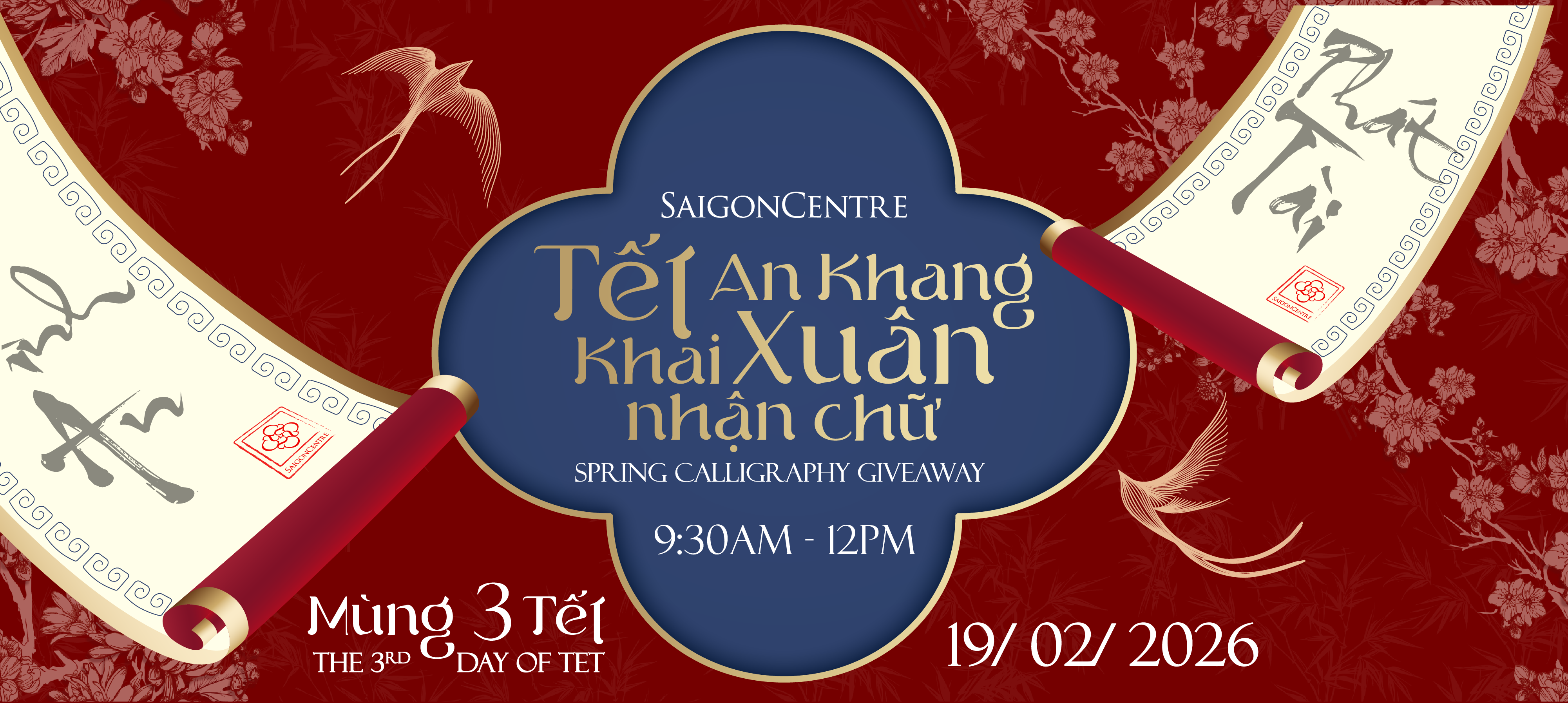 TẾT AN KHANG - KHAI XUÂN NHẬN CHỮ