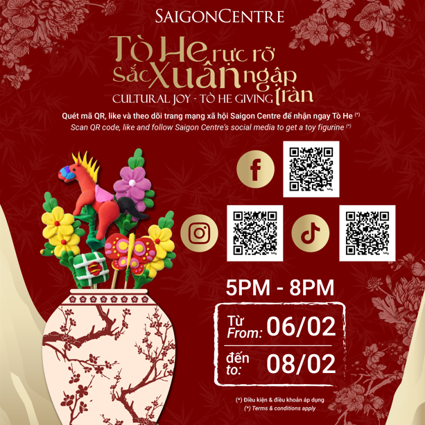 TÒ HE RỰC RỠ - SẮC XUÂN NGẬP TRÀN