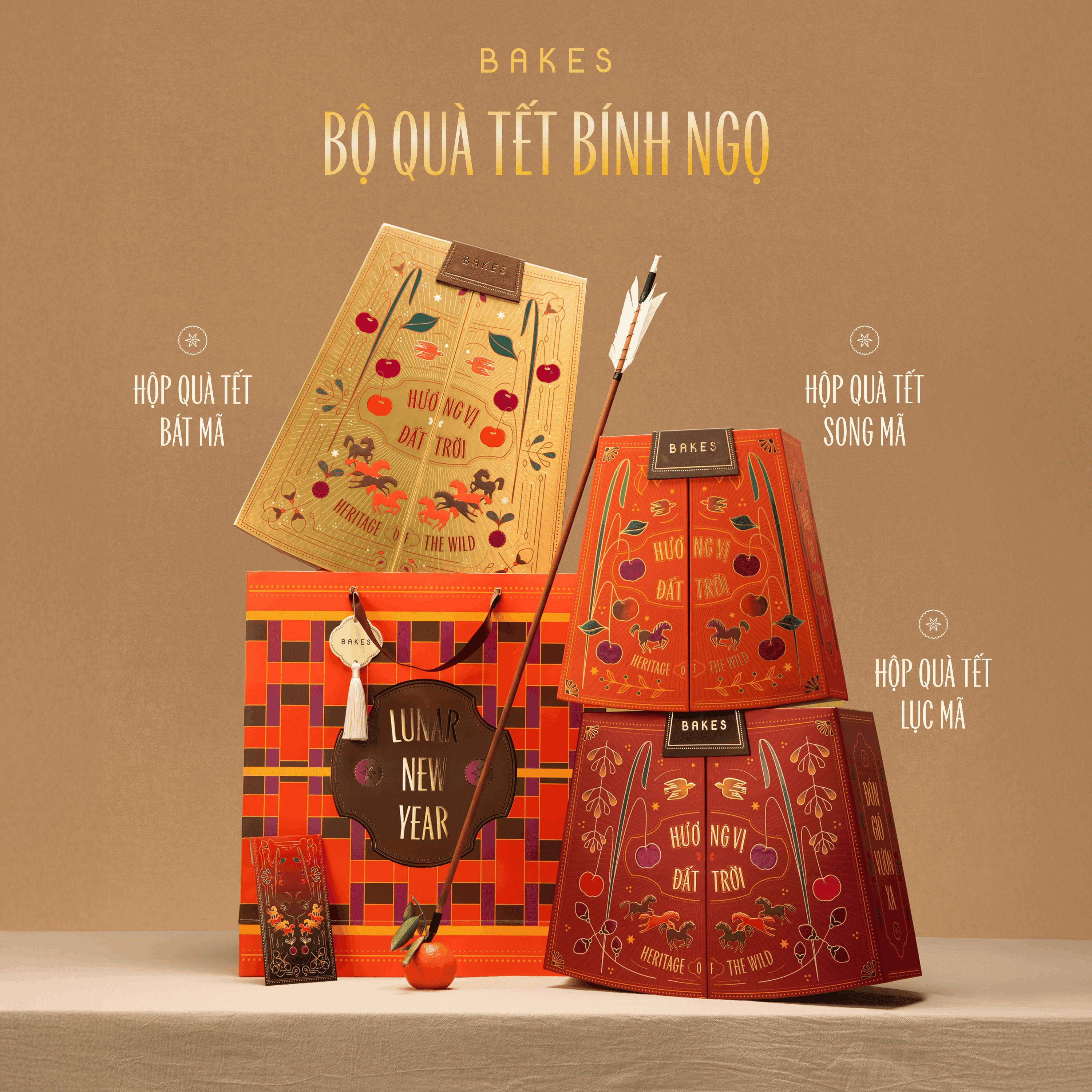 QUÀ TẾT BAKES 2026: HƯƠNG VỊ ĐẤT TRỜI - ĐÃ CÓ MẶT TẠI SAIGON CENTRE