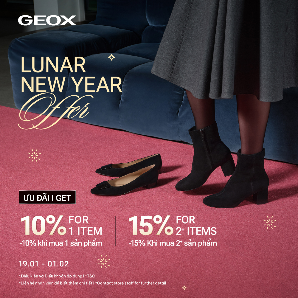 GEOX - LUNAR NEW YEAR OFFER