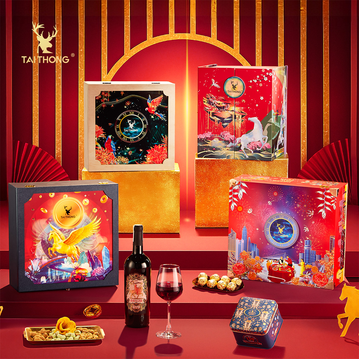 TAI THONG - BST QUÀ TẾT 2026 - MÃ ĐÁO KHAI XUÂN