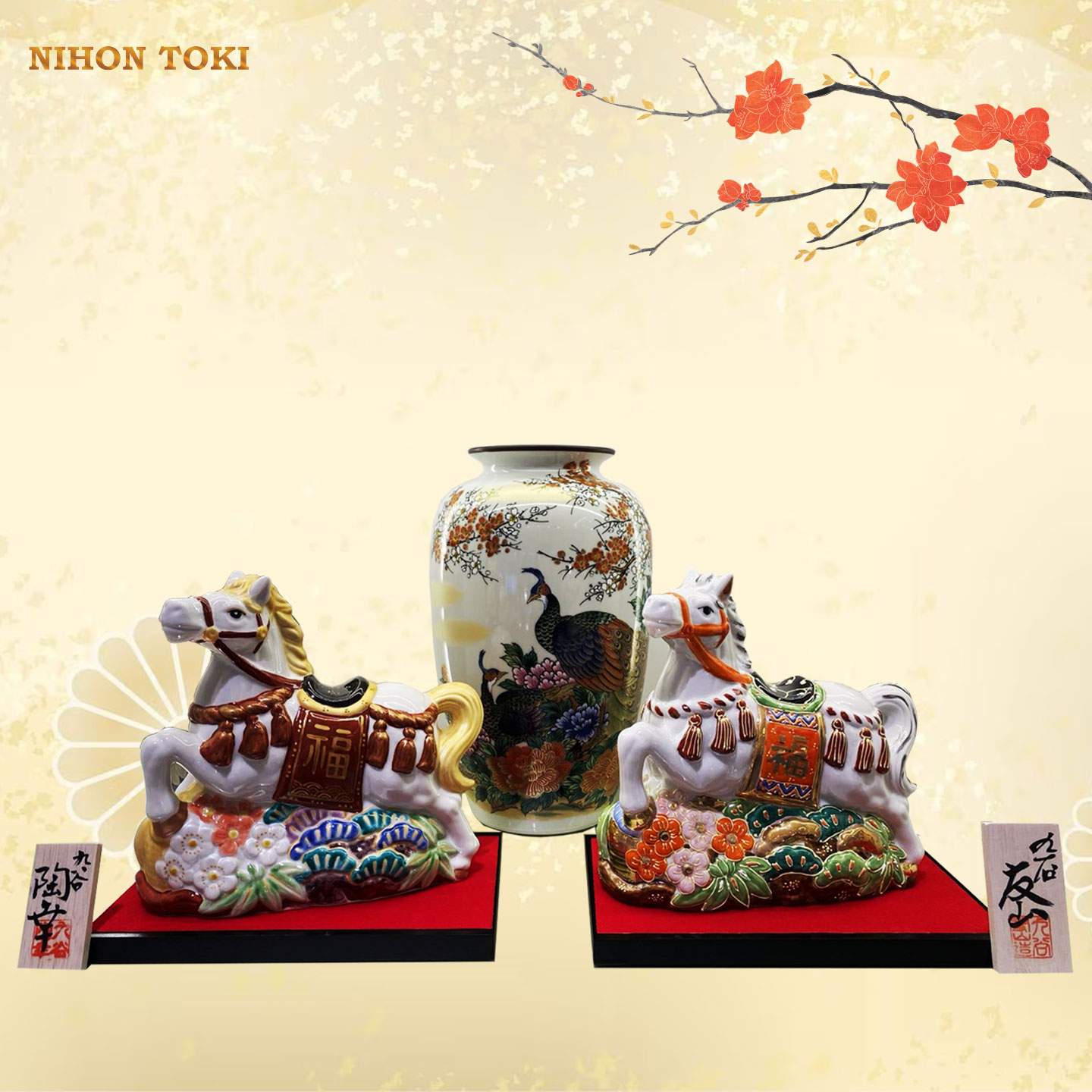 NIHON TOKI - BẠCH MÃ CÁT TƯỜNG THÀNH CÔNG THỊNH VƯỢNG