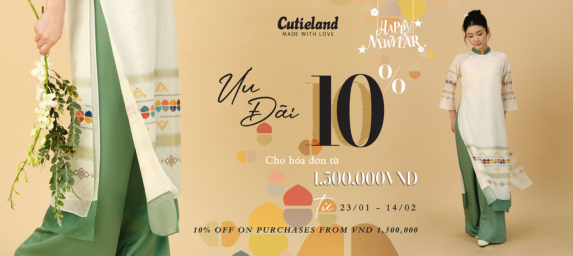 CUTIELAND - ƯU ĐÃI 10%