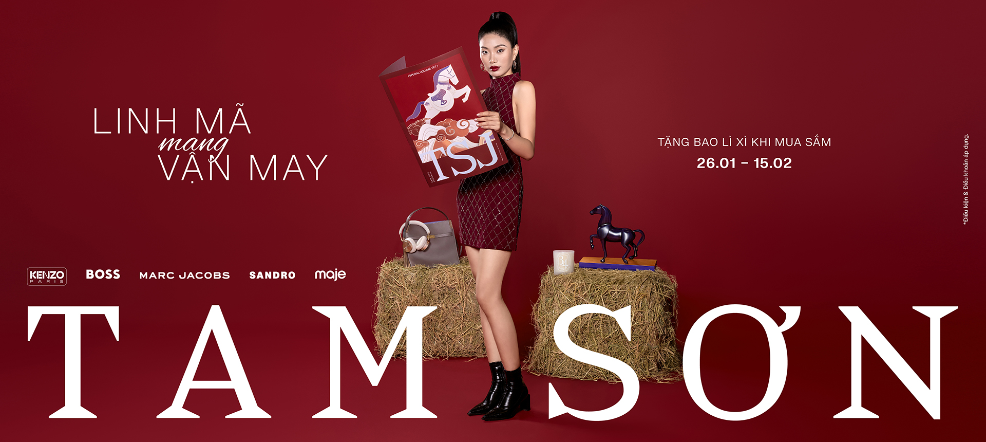 TAM SƠN - LINH MÃ MANG VẬN MAY