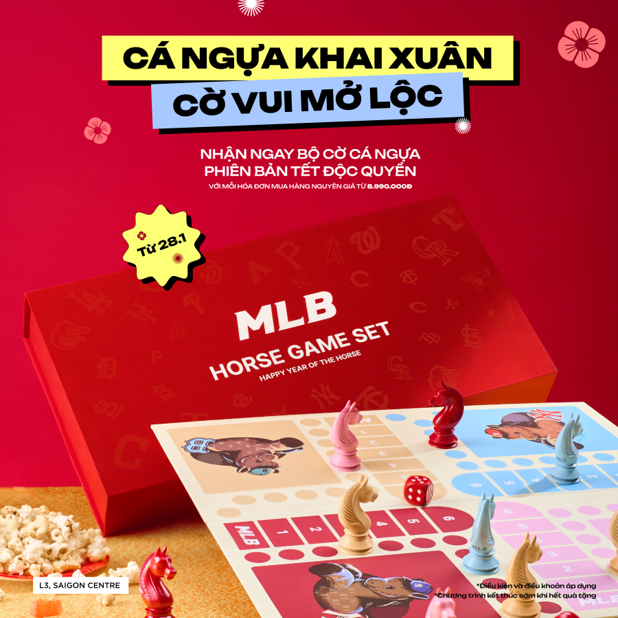 KICK OFF 2026 WITH EXCLUSIVE MLB LUNAR NEW YEAR HORSE RACING BOARD GAME